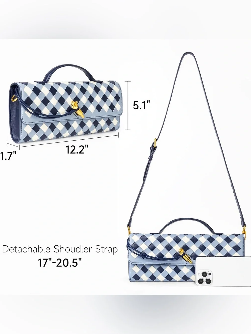 Woven Purse Evening Clutch